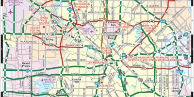 Város Dallas térkép