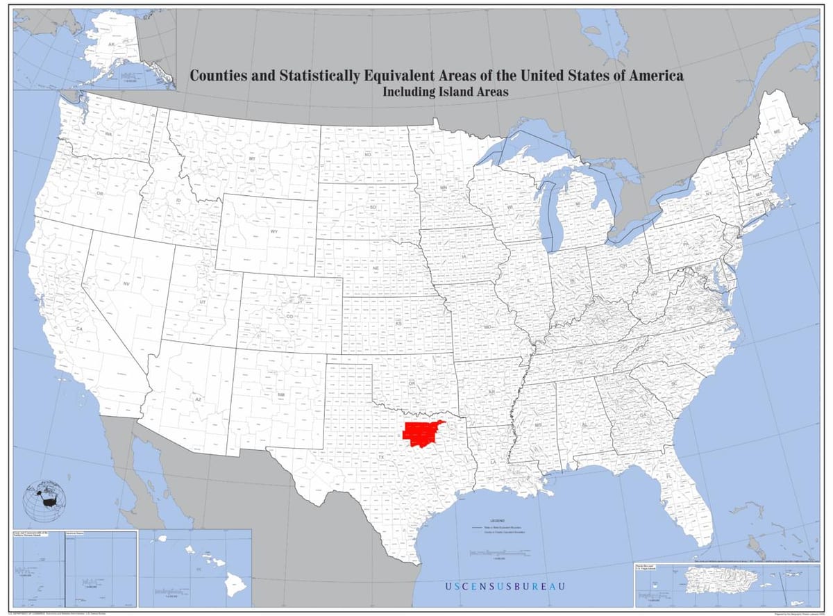 Dallas a térkép usa-ban