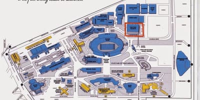 Fair Park parkolás térkép
