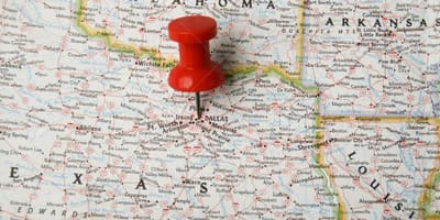 Dallas térképen